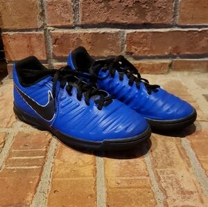 Nike Tiempo Blue Soccer Shoes